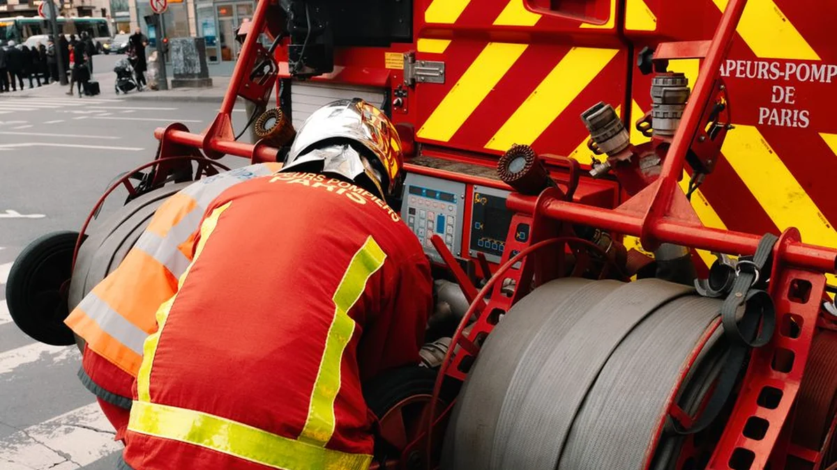The Lithuanian firefighters’ rescue team was deployed to a relief mission in Southern France